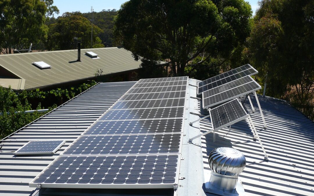 Partes de un sistema de paneles solares 